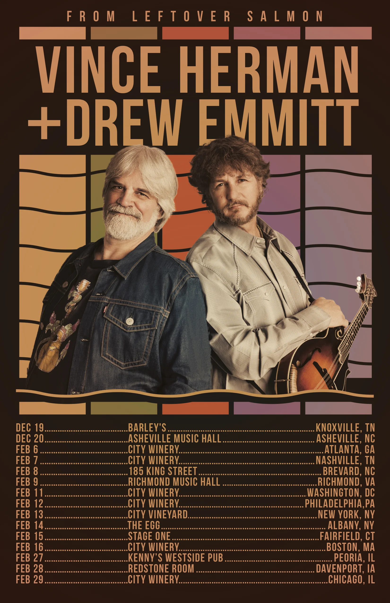 Vince Herman &amp; Drew Emmitt Announce Duo Tour!