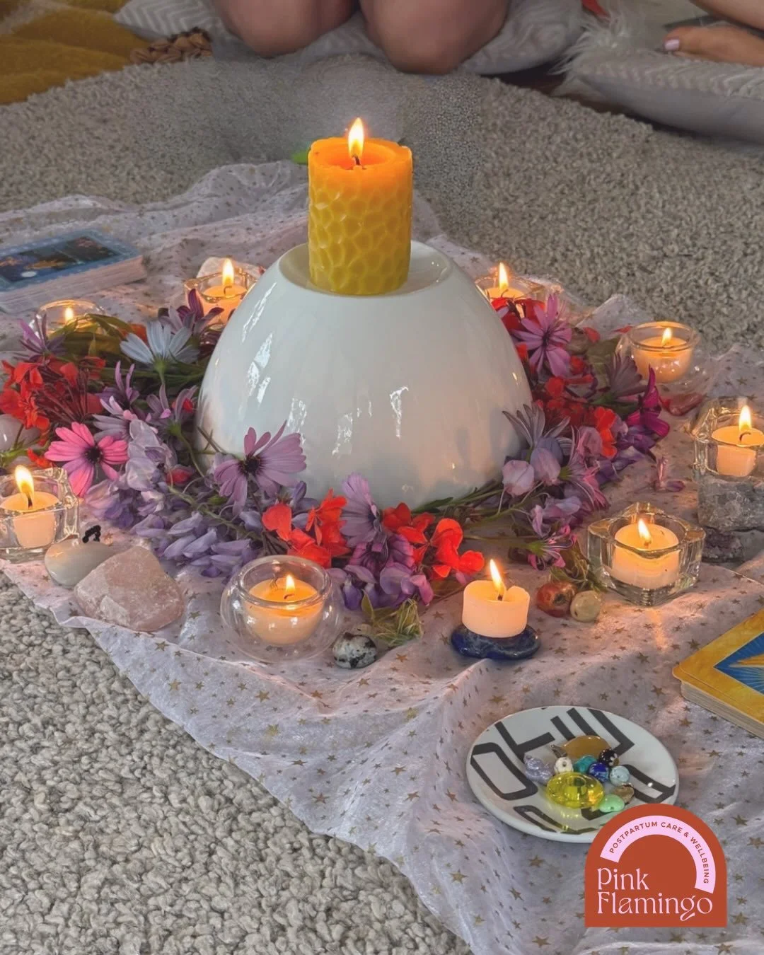 A Mothers&rsquo; Blessing isn&rsquo;t about games or piles of gifts (although you can include those if you&rsquo;d like).

It&rsquo;s a private gathering, created with you, held with your chosen friends and family at a time and place that feels right