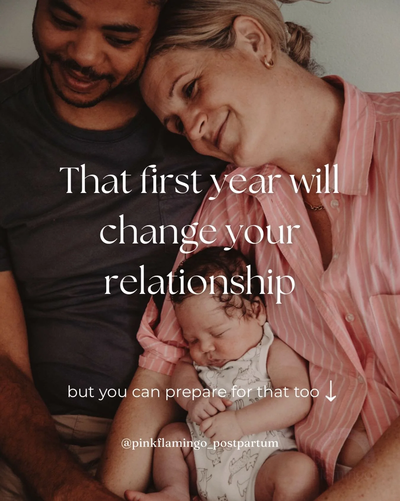 No one really warns you about this part.

That first year with a baby, you're not just getting to know a new version of yourself. You're getting to know a new version of your partner too.

You're both learning an entirely new skill, at an astounding 