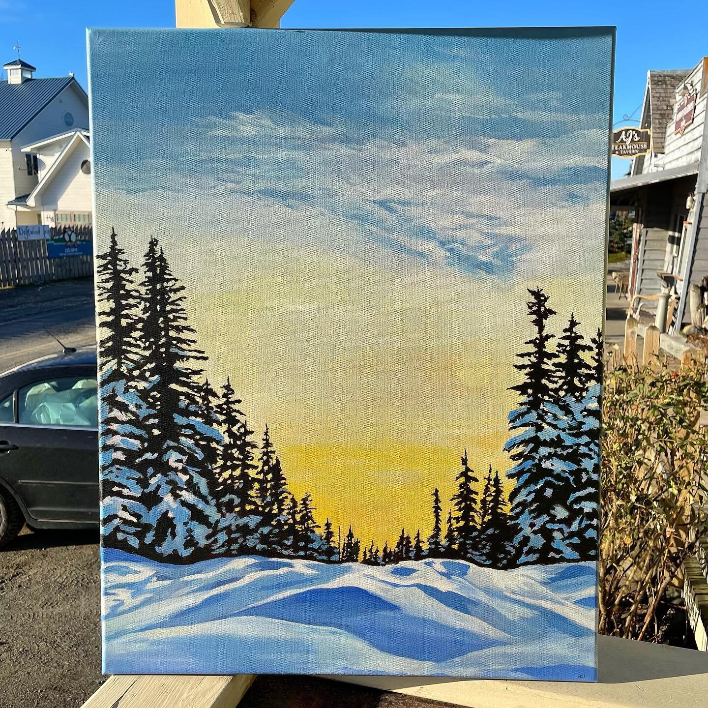 Searching for an oil painting that gives you a window to the beautiful views of Alaska, right in your home? 

M&eacute;tis Quoi is a local Plein Air artist and owner of Homer Haberdashery! Her originals and prints live here at the bistro, and we&rsqu