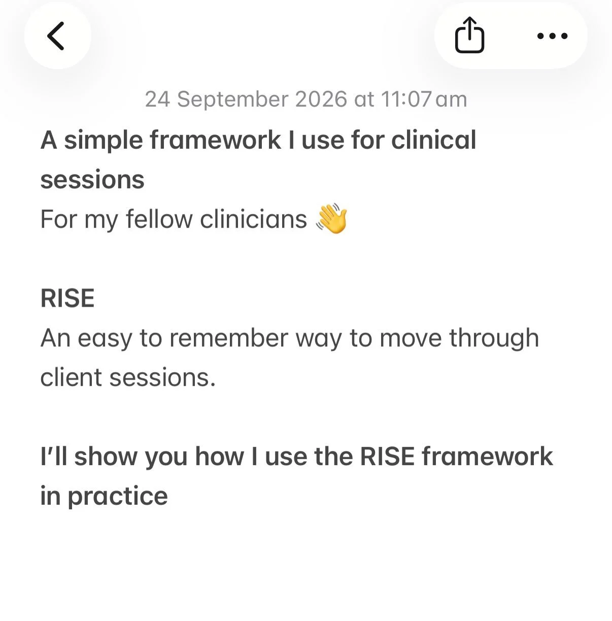 One of the things I&rsquo;ve noticed in being a therapeutic Dietitian over the years is that often the most useful part of the session is what we notice, get curious about and what beliefs/behaviours/thoughts we decide to test out. Feel free to save 