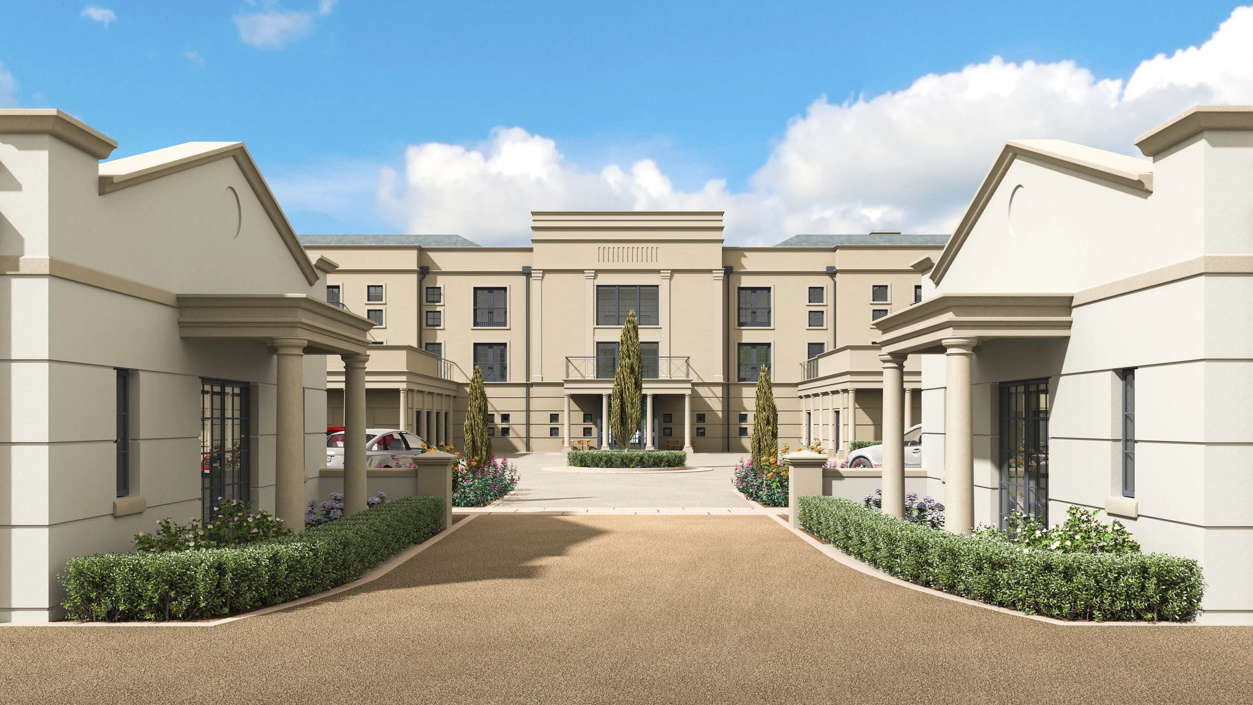   Front Entrance  by Persona-id (James Jackson/Stephen Roberts) 