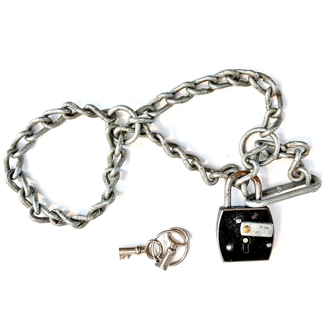 Antique German Transporkette (Transport Chain) – Excellent Condition For Sale