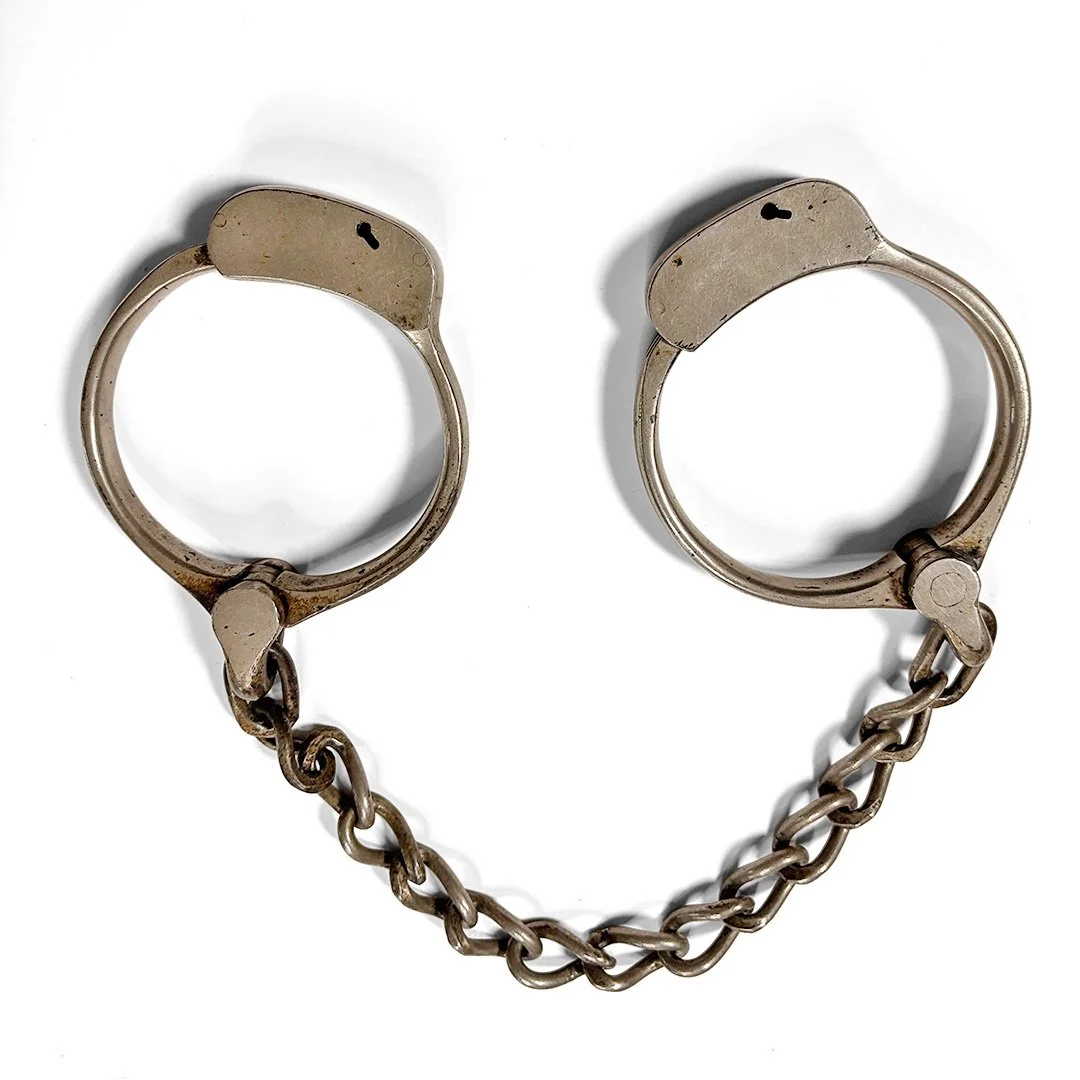 Bean Leg Iron — Stamped "T" on Clevis — Ca. 1884 For Sale