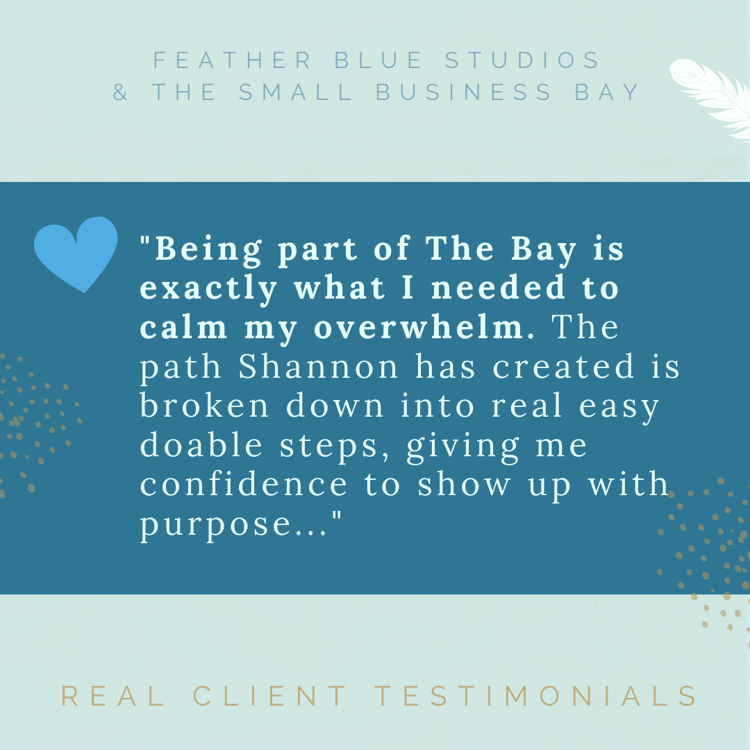 Client Love — Feather Blue Studios