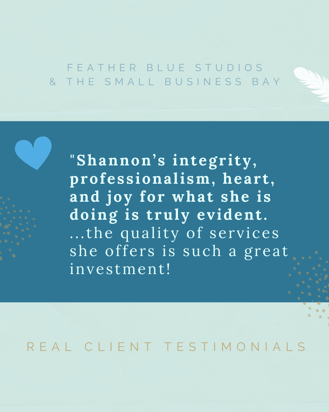 About — Feather Blue Studios