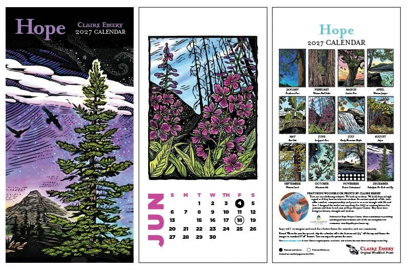 2027 Wall Calendar: HOPE