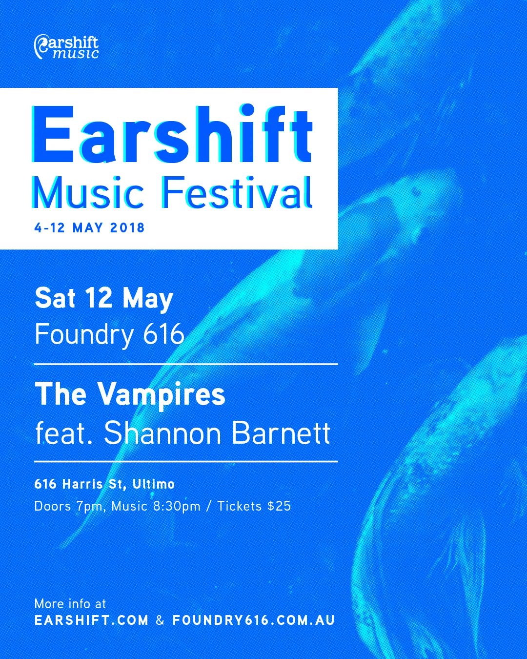 Earshift Music Festival: The Vampires Meet Shannon Barnett