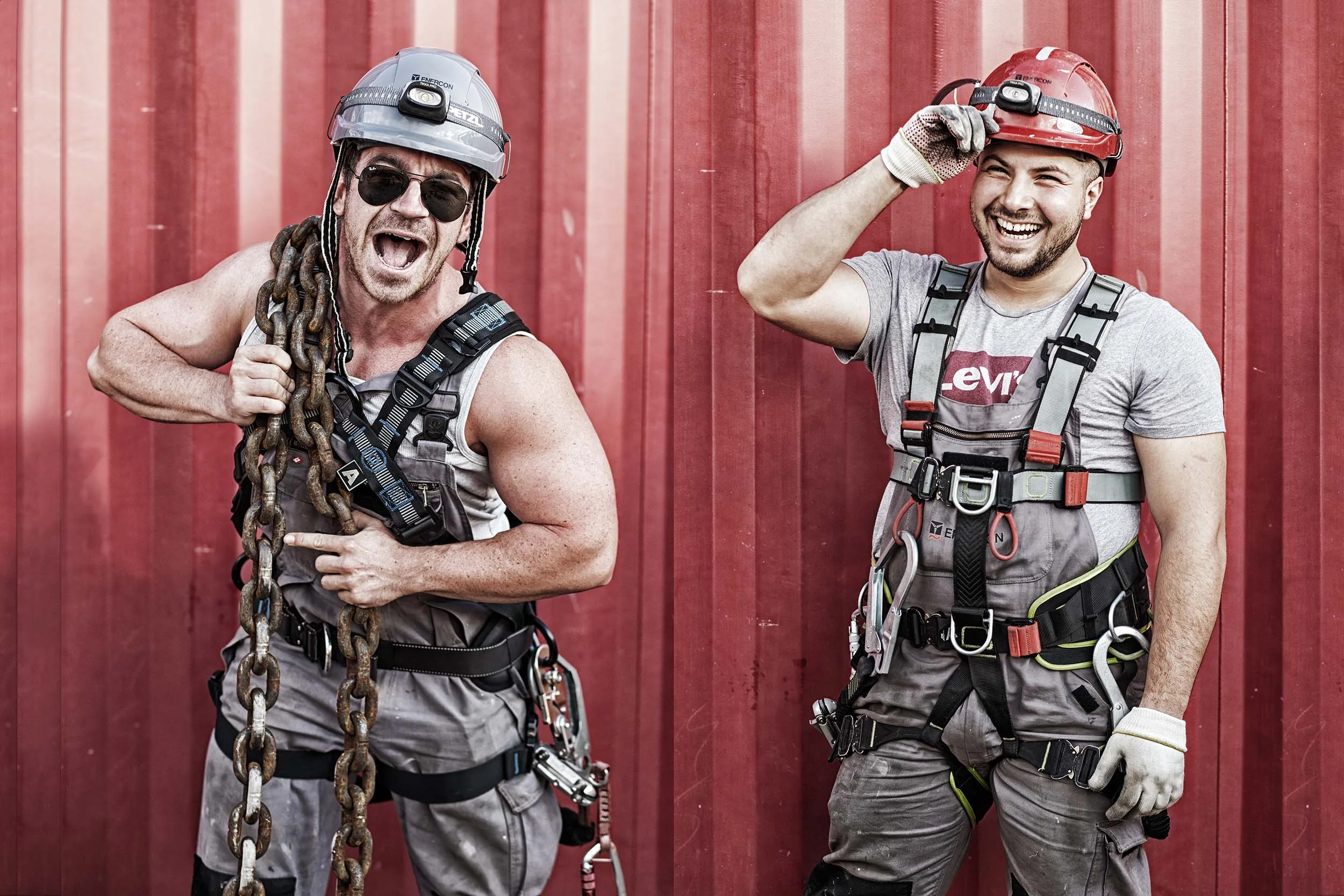  Christian Luntzer (li), Enercon Teamleader 