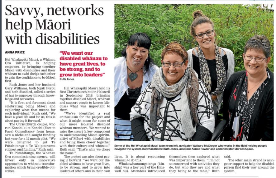 Hei Whakapiki Mauri makes the news