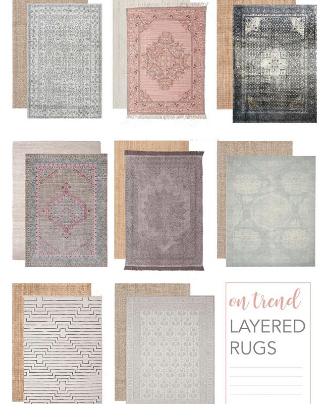 *Tip Tuesday*
Layering rugs is a great way to add texture and visual appeal to a room. It also gives you the opportunity to play with different colors and patterns.
You might find that the colored rug you currently have is just too much for your spac