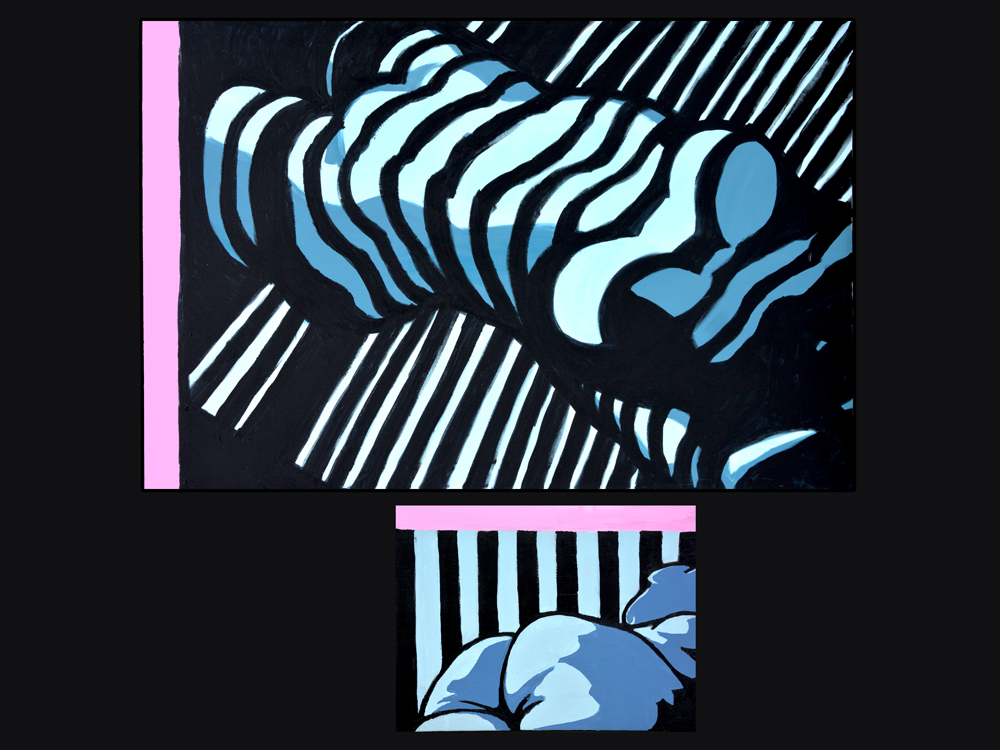 Lady In Stripes