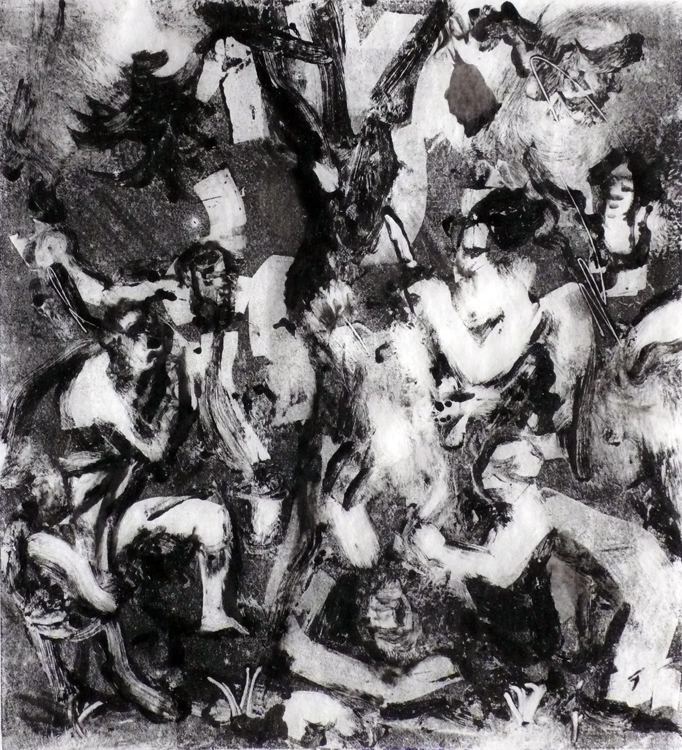 Untitled 397 - Titian Study II, Ink on paper, Location Unknown