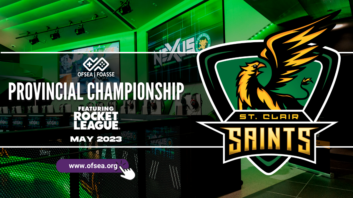 St. Clair College to host High School Rocket League Provincial Championship