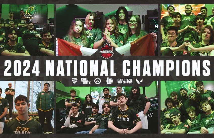 Saints Esports complete sweep, capturing 6 National Championship honours