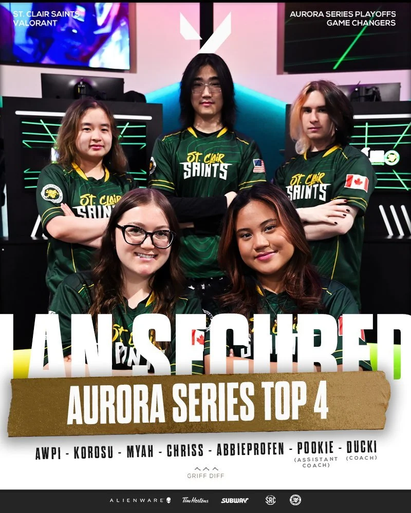 Saints VALORANT Game Changers Qualify for North American Championship