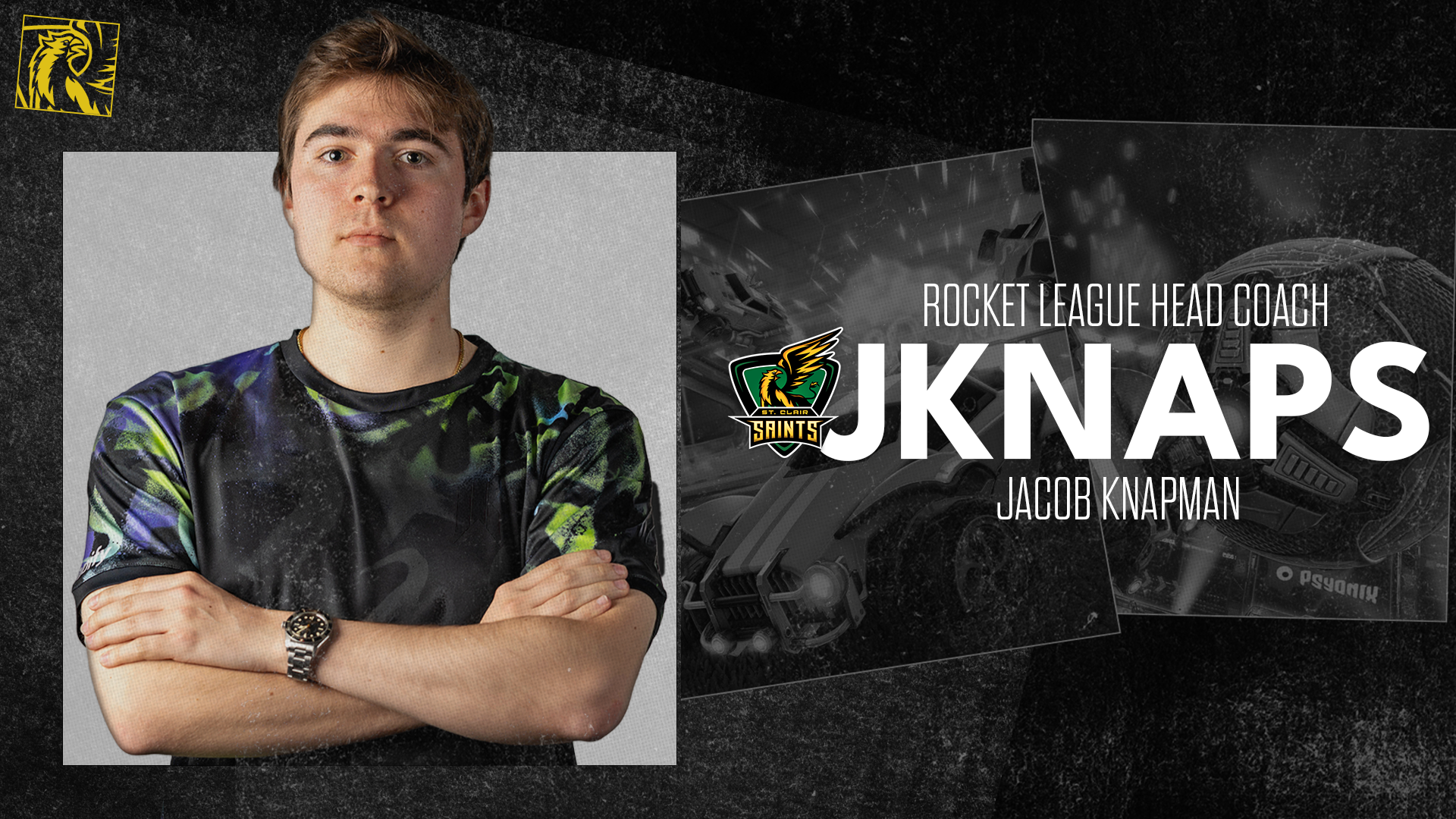 Saints add Legendary Rocket League star JKnaps as Head Coach
