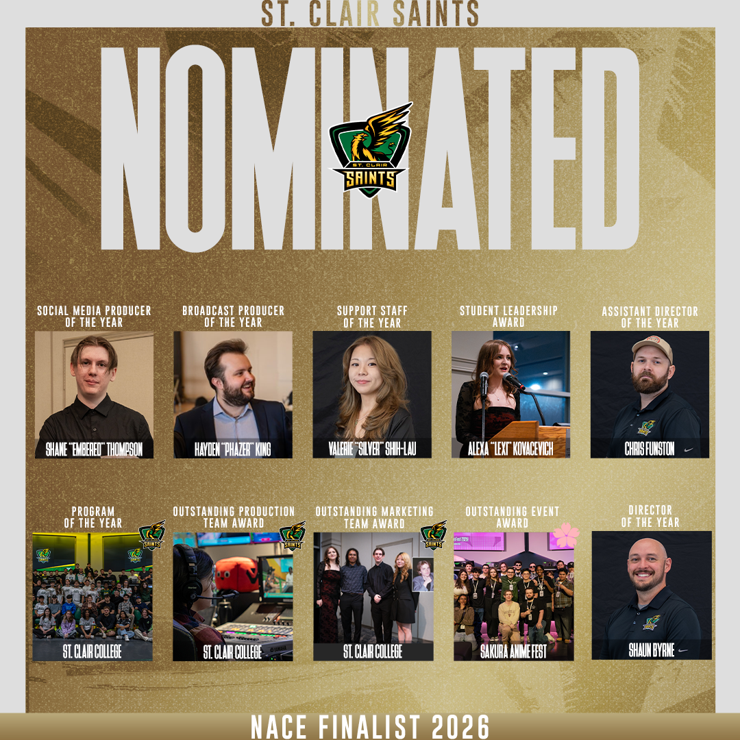 Saints Esports Nominated for 10 NACE&nbsp;Awards