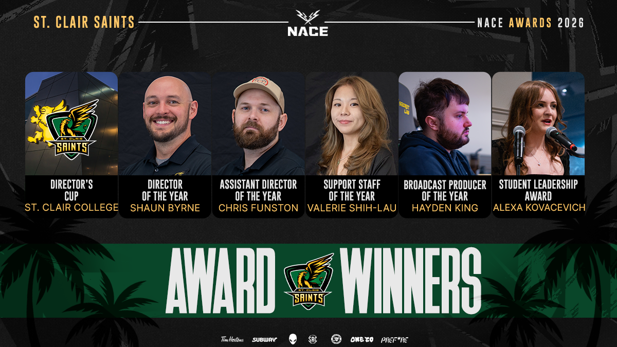 St. Clair Esports wins 6 NACE Awards