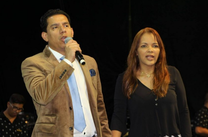 Anderson do Carmo and Flordelis dos Santos Souza (Photo: press divulgation)