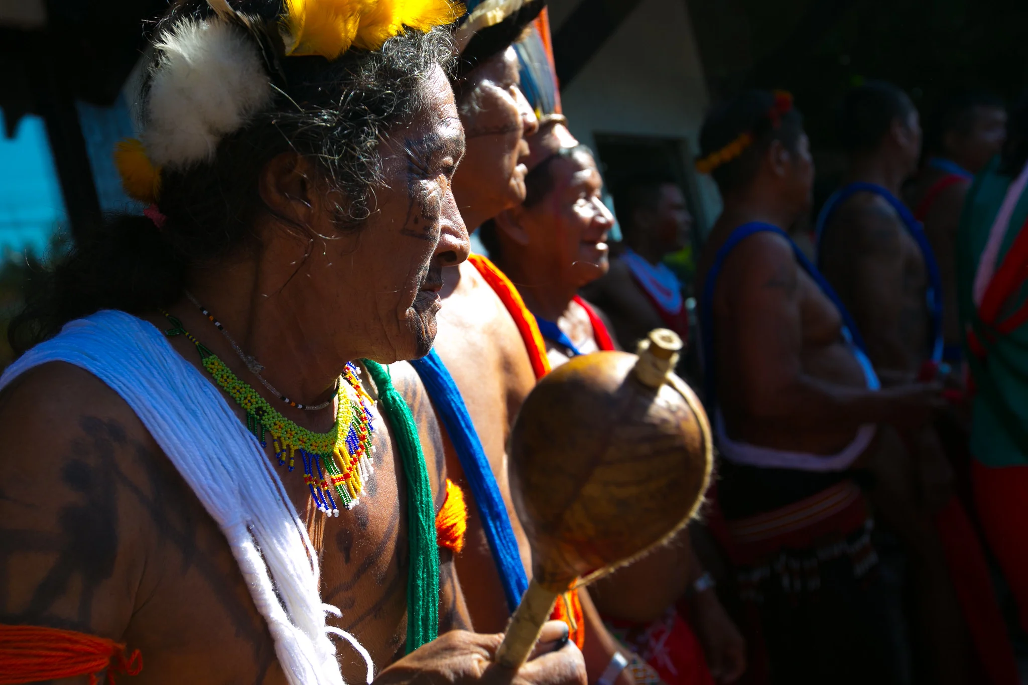 Native Brazilians of the Waiãpi Tribe (Photo: Liade Paula)