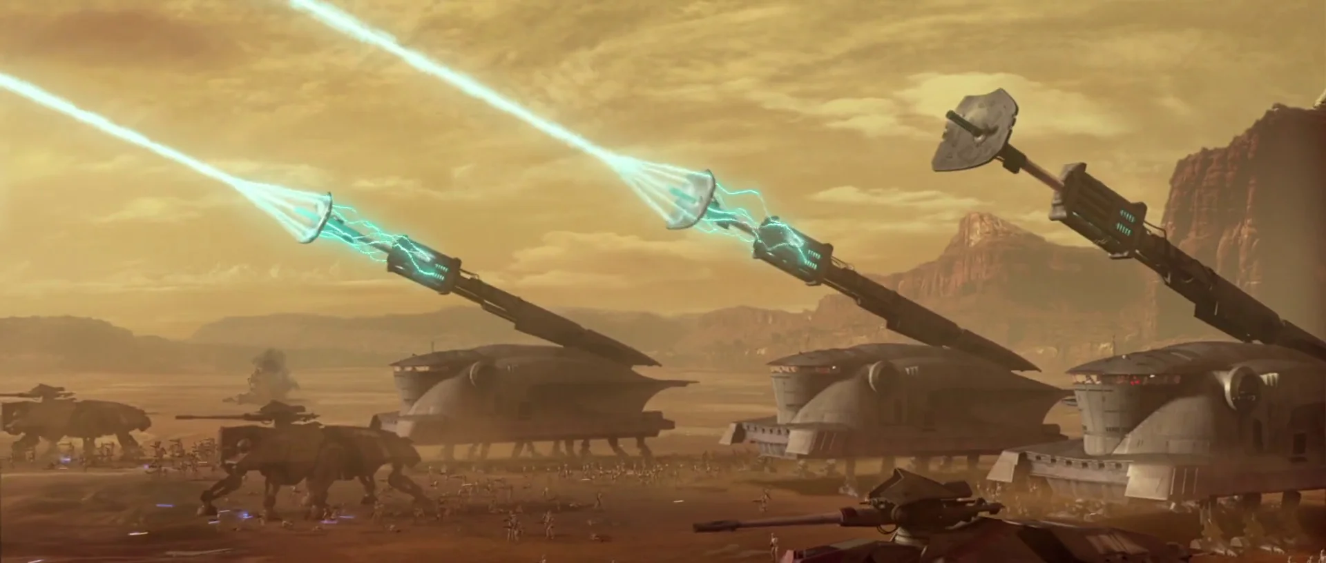  AT-TE Walkers and Self-Propelled Artillery