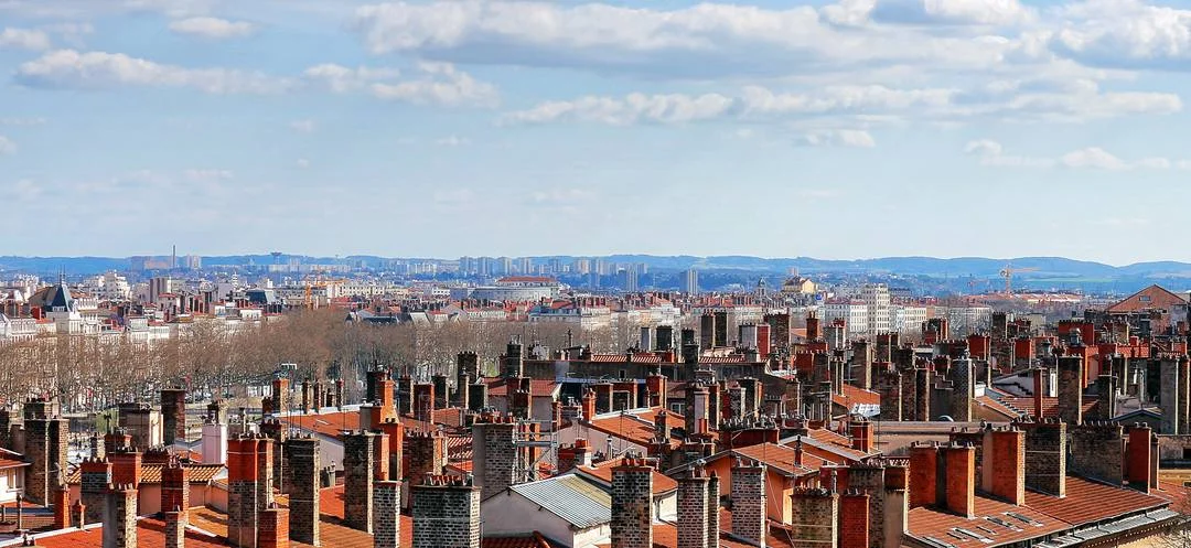 Above: All those chimneys no one actually uses.