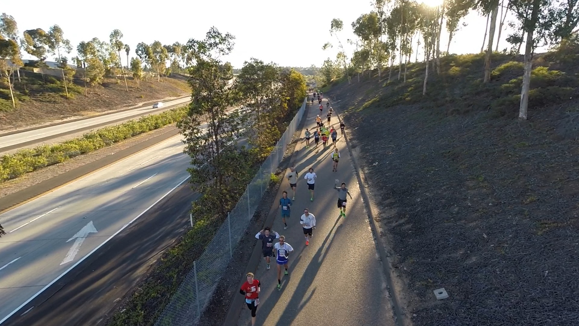 COURSE — San Diego Holiday Half Marathon