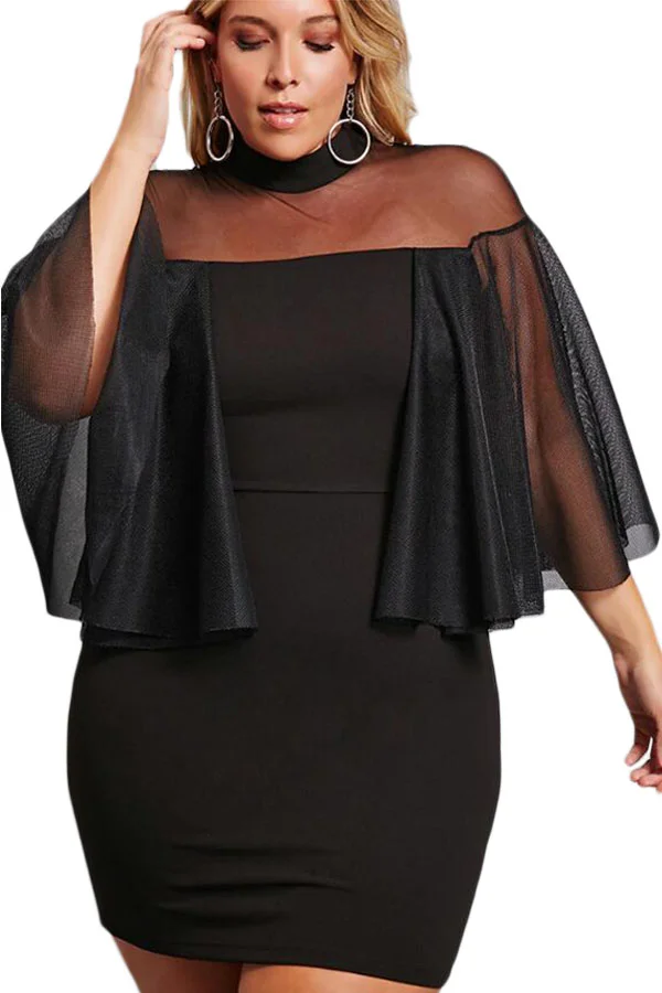 Nova Unchained Semi-Sheer Dress