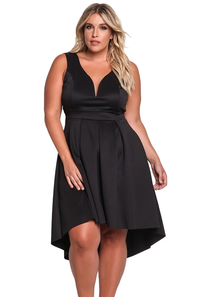 Fancy That Irregular Hem Dress