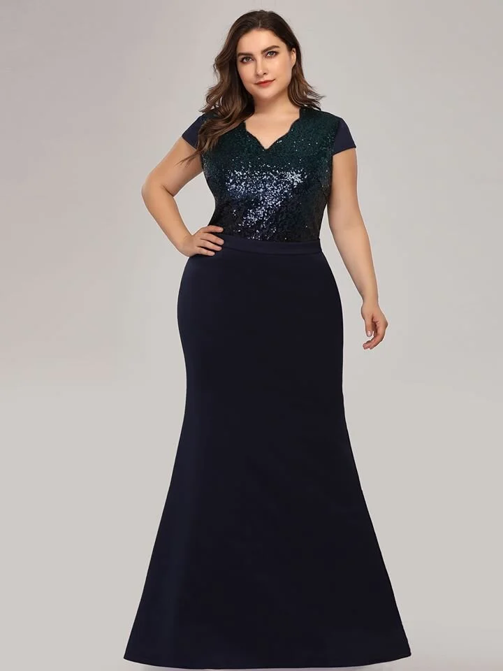 Arcane Shimmer Sequined Party Dress