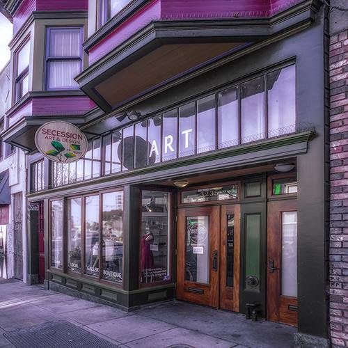 Thank you to Donald Kinney for the rosy photo of our gallery and boutique!