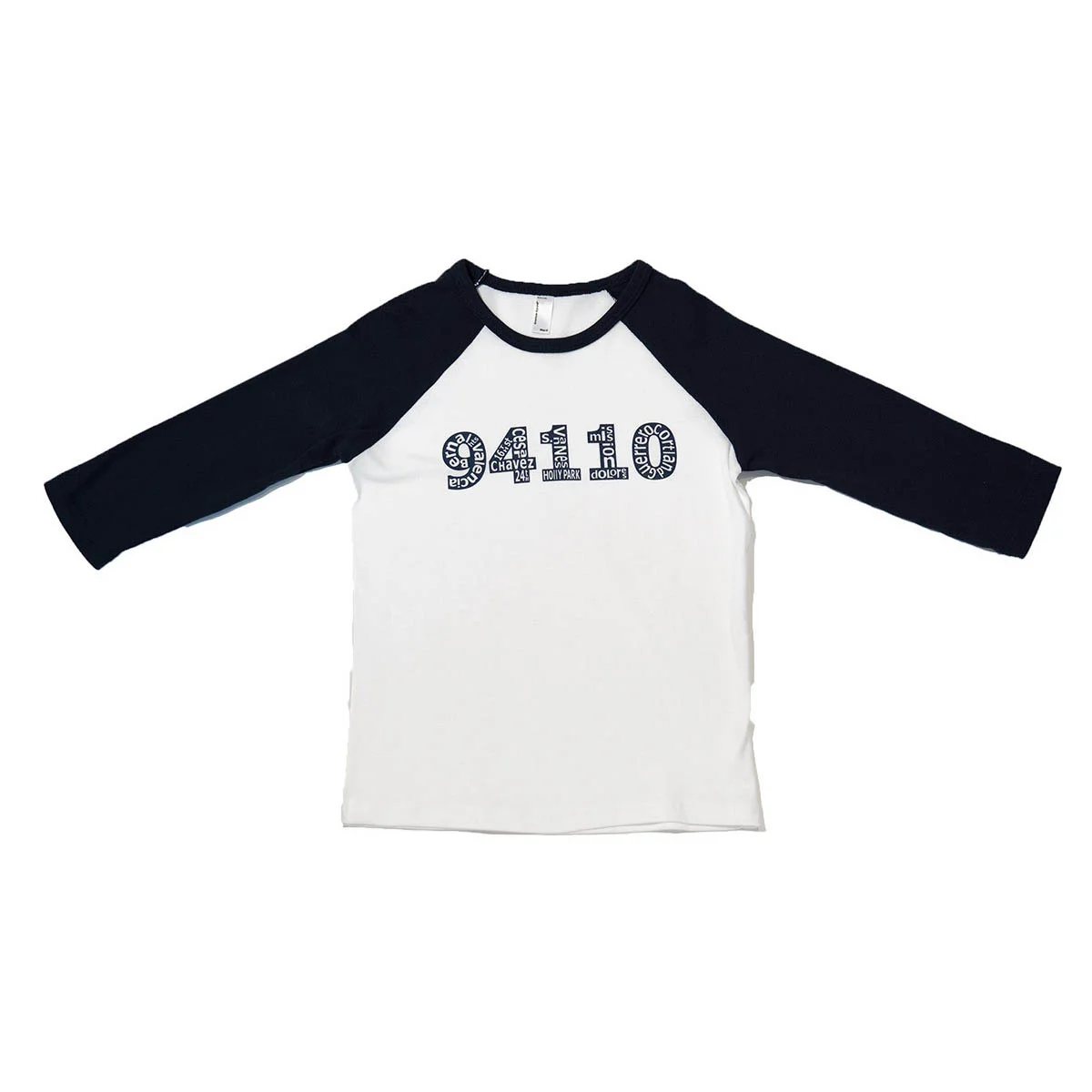 94110 Kid's Raglan Tee