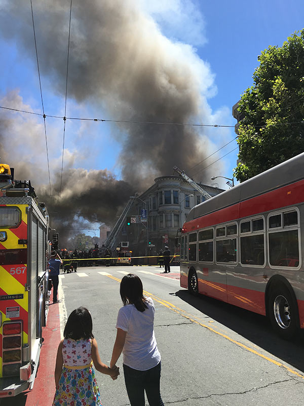The 3300 block of Mission Street, a year later
