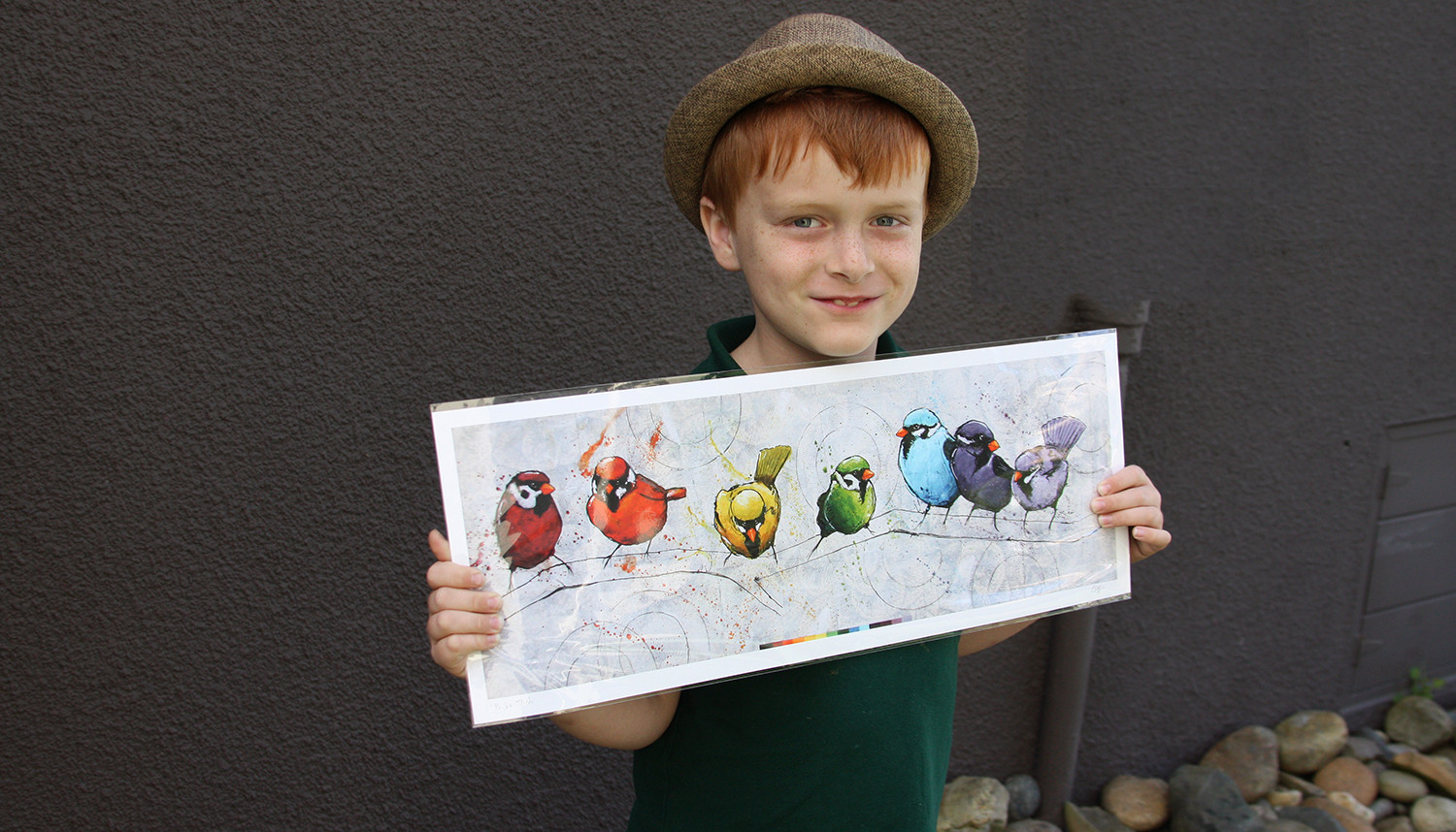 Pride Birds print by Josh Coffy