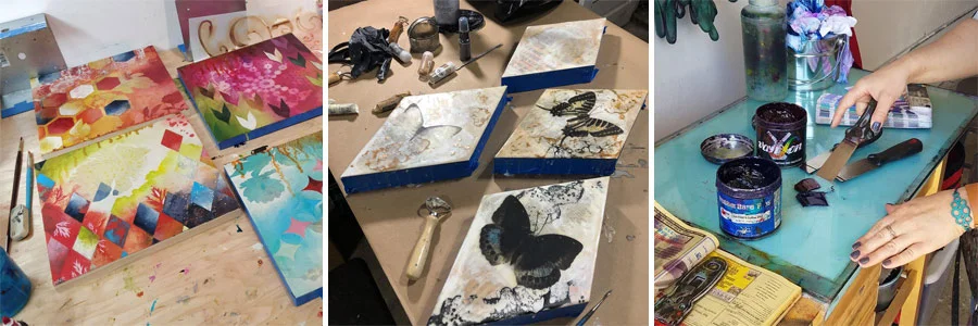 Meet our artists this weekend at our Open Studios event