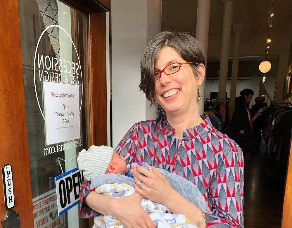 Raising a baby at Secession