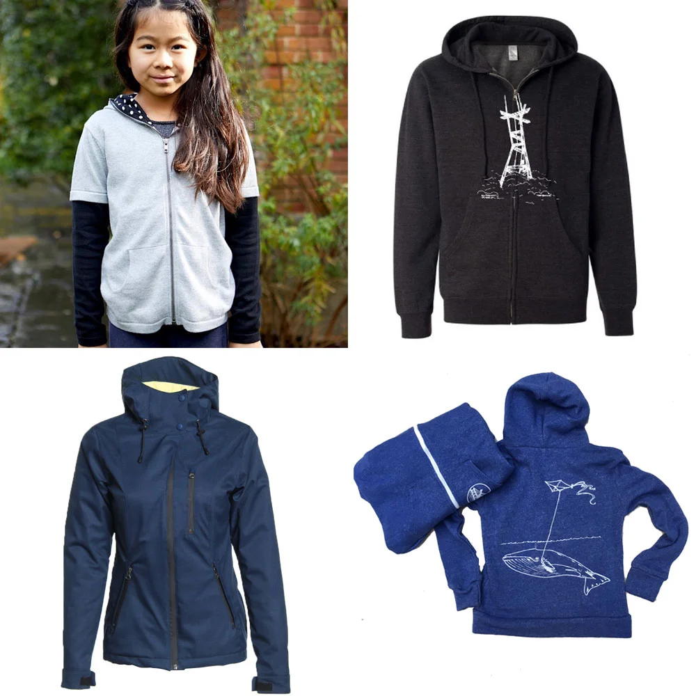 Hoodies &amp; jackets for the family - made locally 