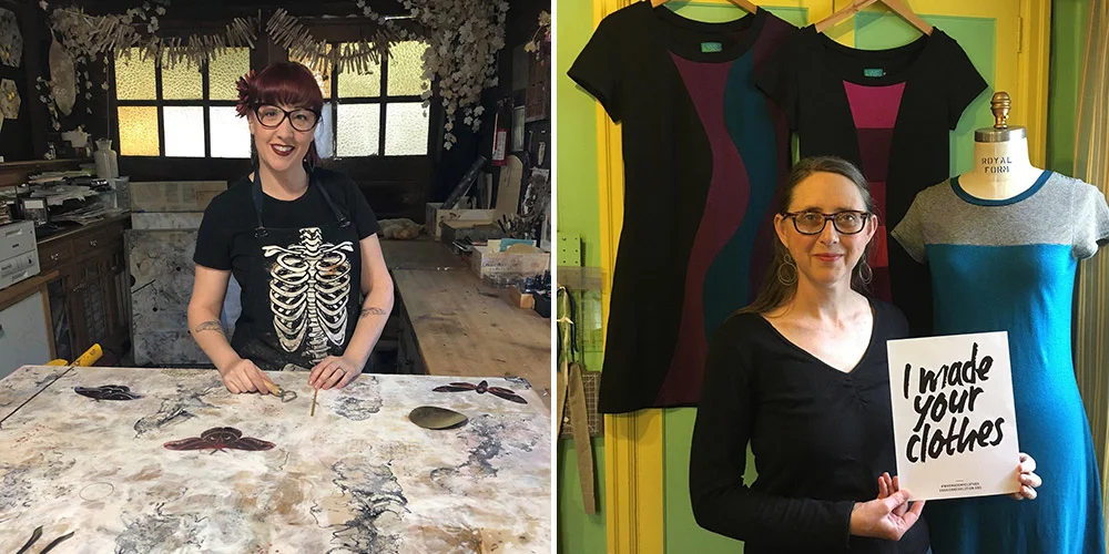 Art &amp; Fashion Pop-up - Shannon Amidon &amp; Vivid Element