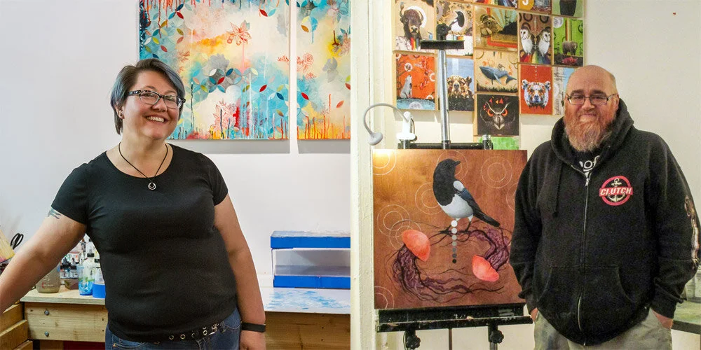 Pop-up shop with Josh Coffy and Heather Robinson 