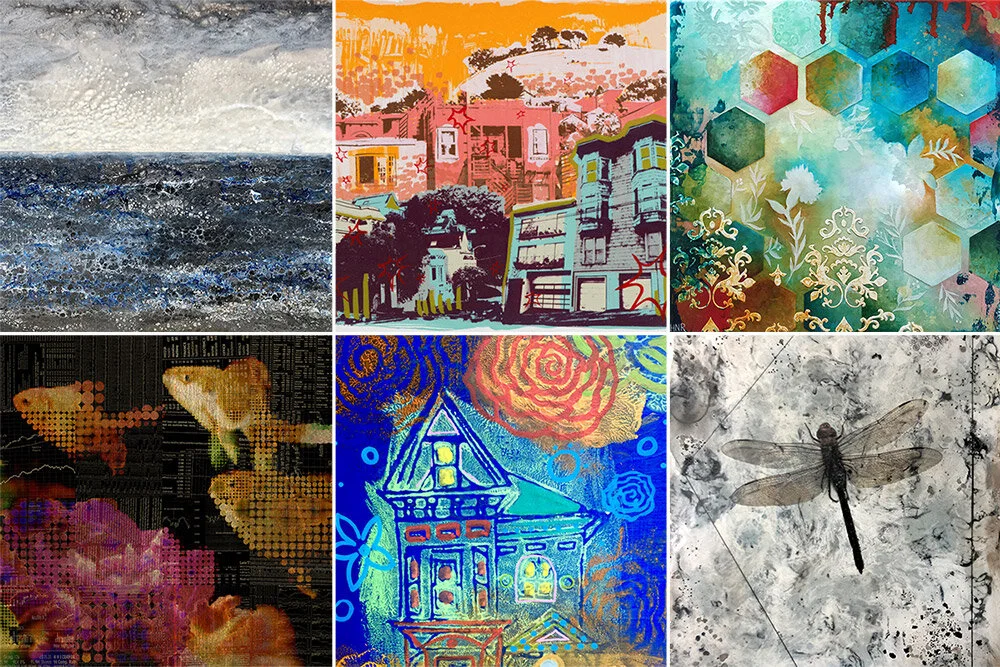 Artists donate art to save our gallery!