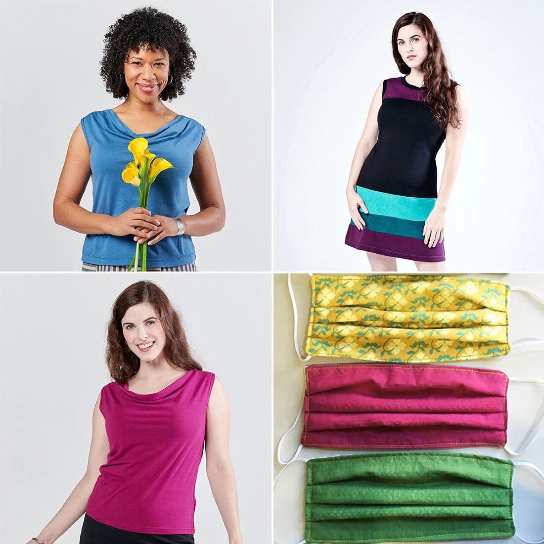 Organic masks! Shop spring clothing by Vivid Element online