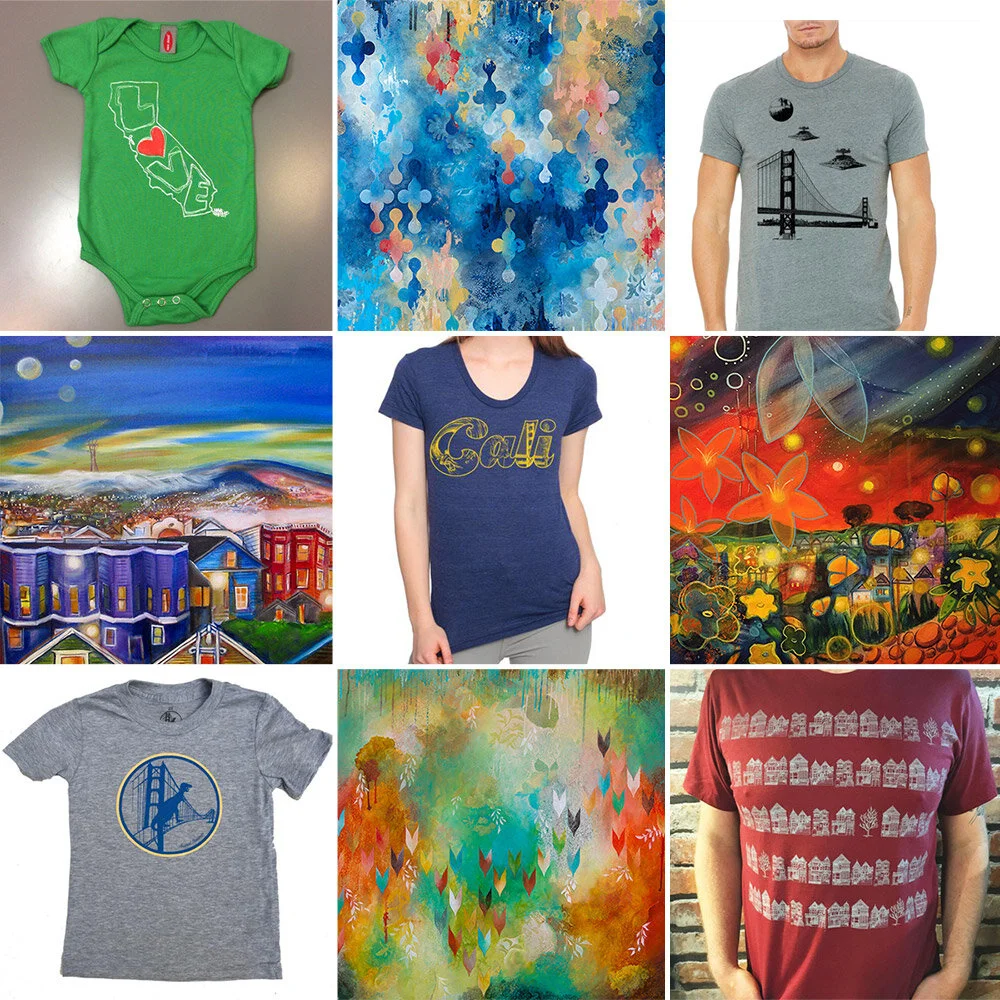 New Spring Art &amp; Clothing online in our mini-boutique