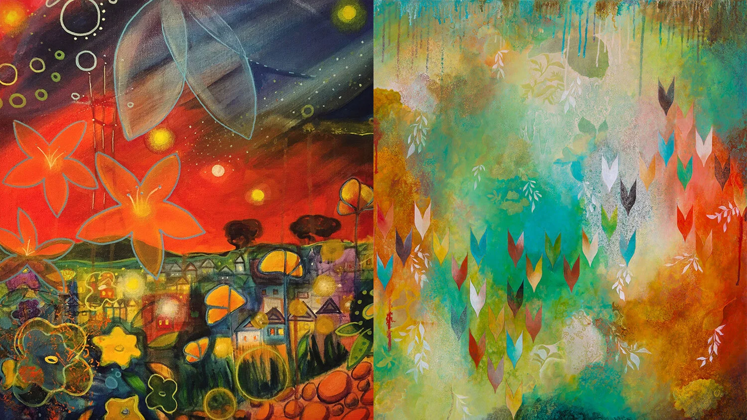 Virtual Happy Hour with Nathalie Fabri and Heather Robinson