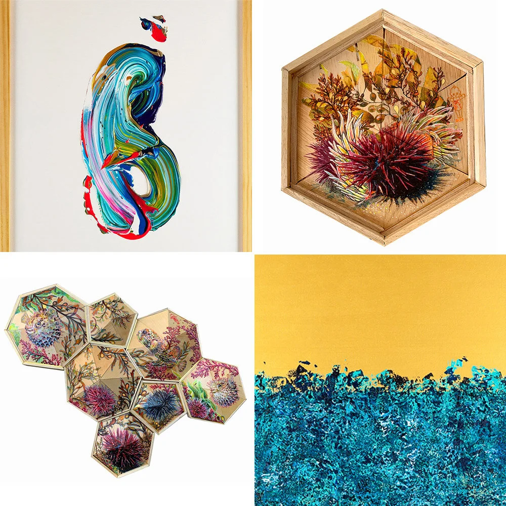 Mother's Day art collection, plus a virtual happy hour Friday 6-7pm