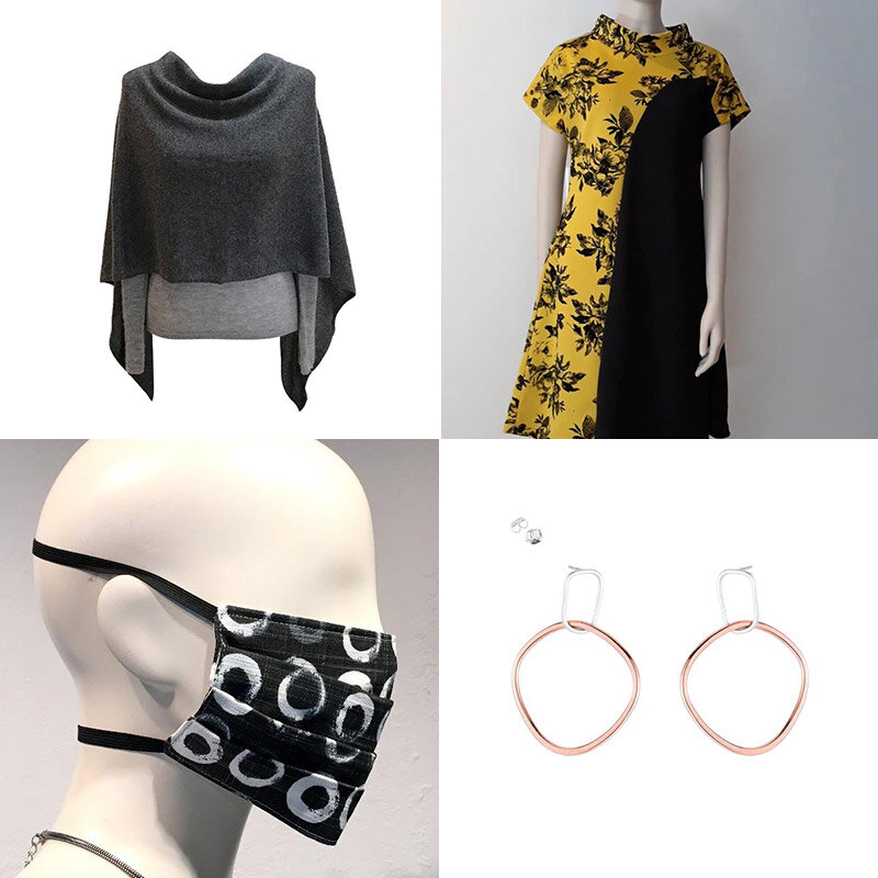 New masks, bags, clothing, and jewelry for your summer staycation