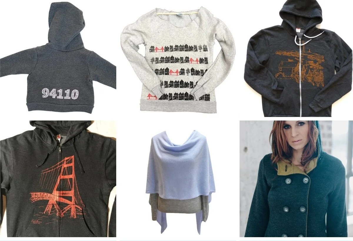 Hoodies, jackets, and cashmere to warm you up!