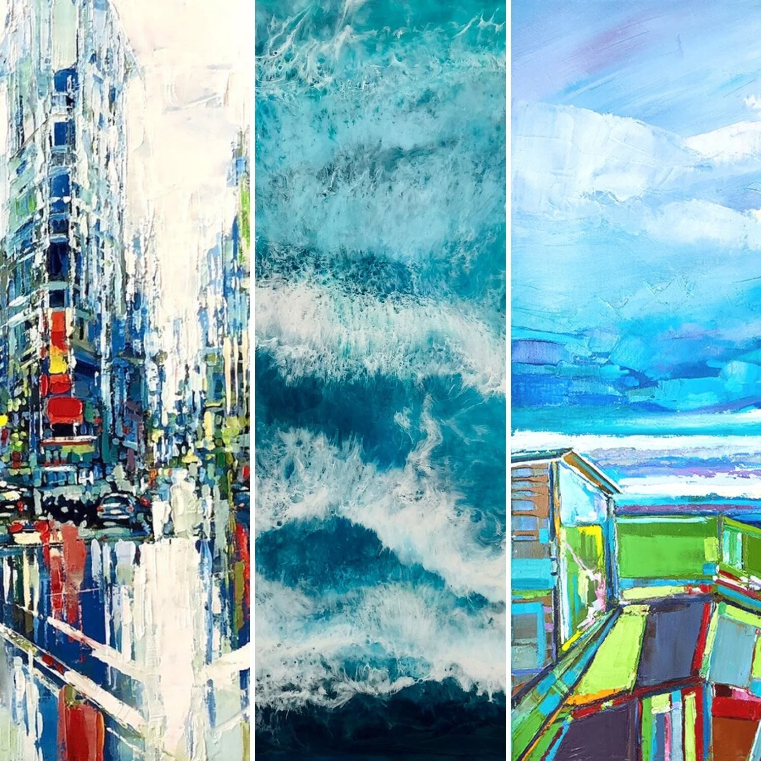 New art by Olena McMurtrey - preview it this weekend 12-5pm