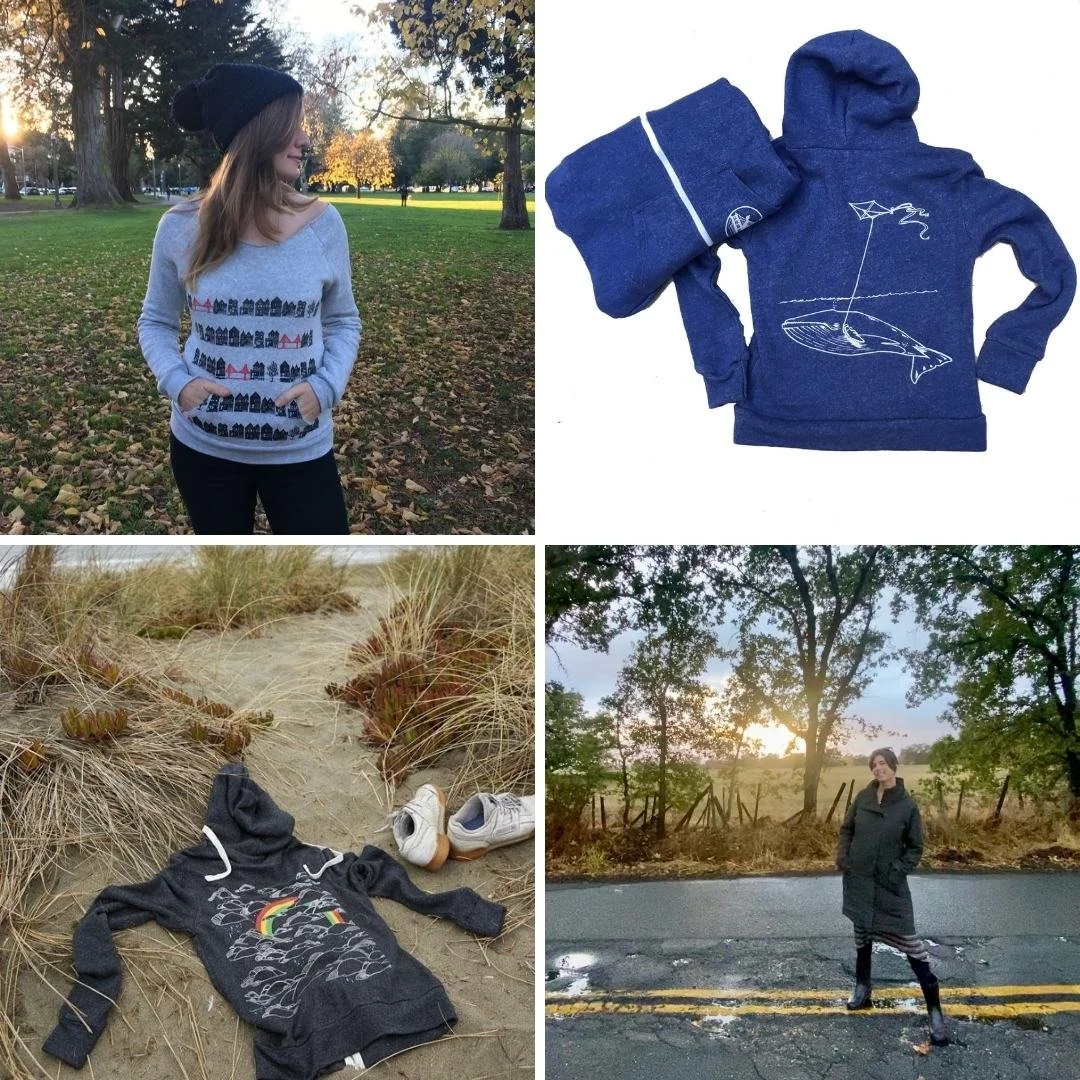 Shop Winter Clothing - Gift Art Popup in our Forecast!