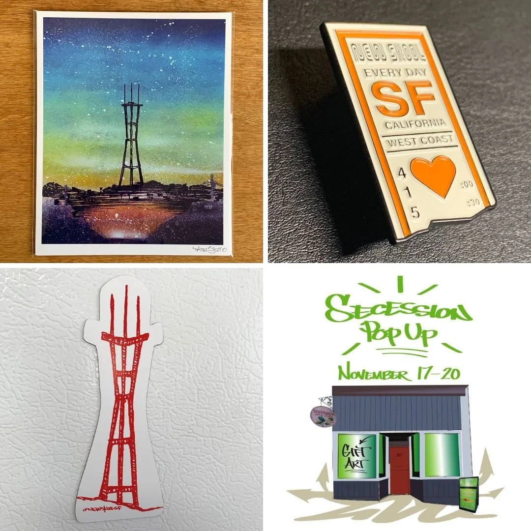 Transfer pins and Sutro magnets that spark conversation